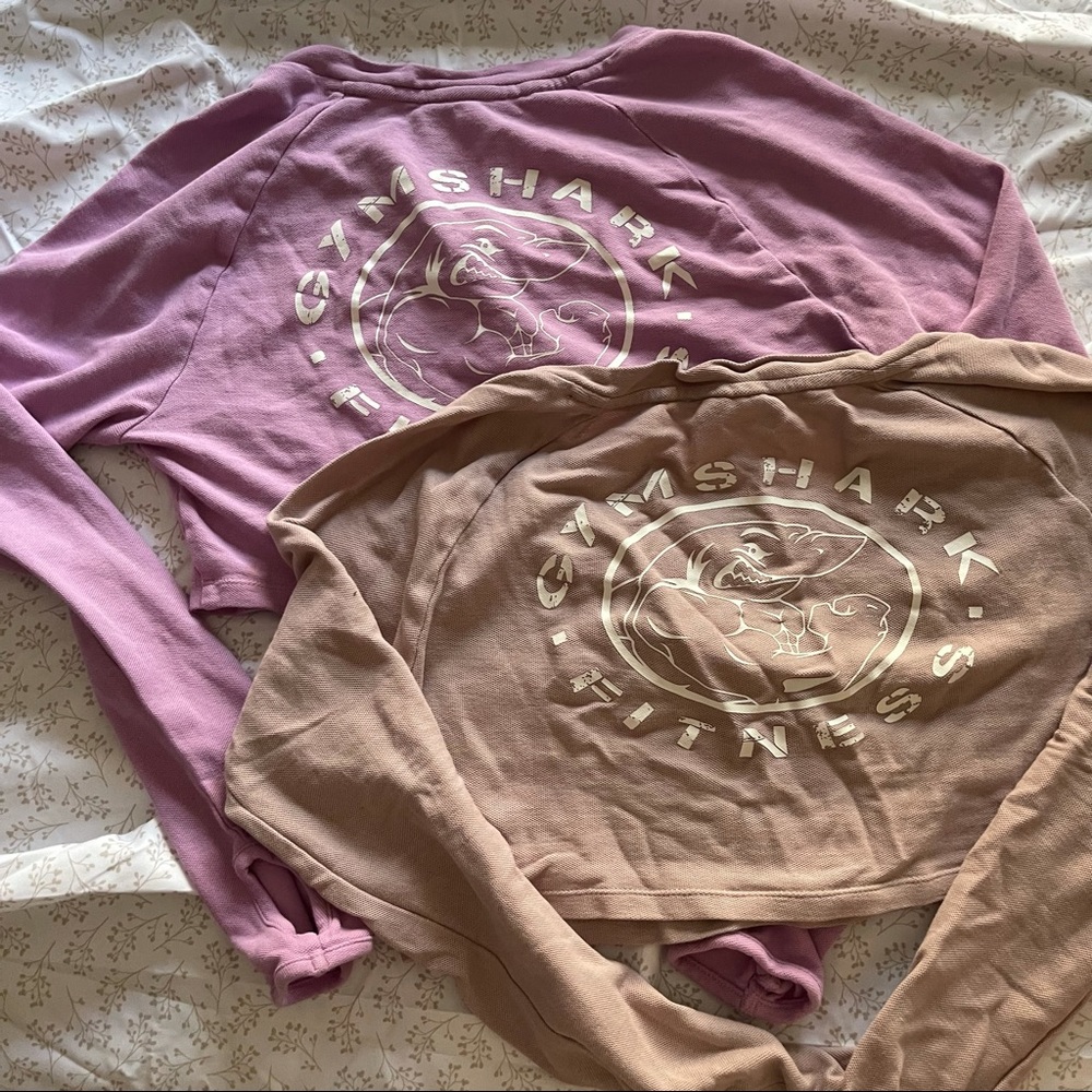 S Gymshark Legacy Crop L/S Bundle